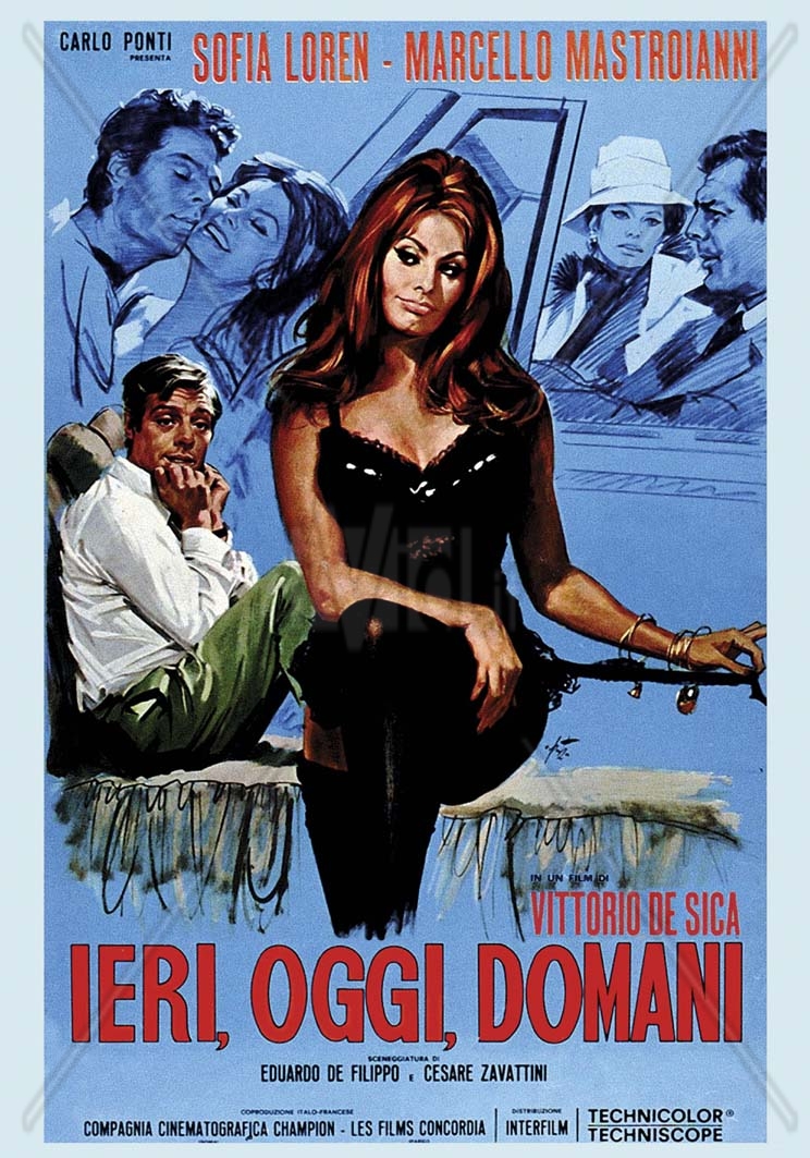 Affiche : Hier, aujourd’hui et demain