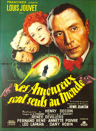 Affiche : Les Amoureux sont seuls au monde
