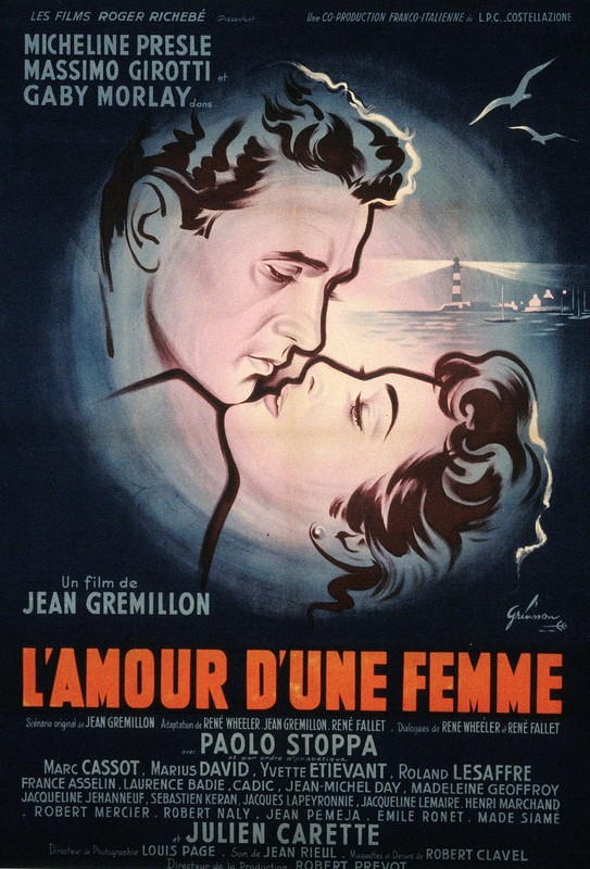 Affiche : L’Amour d’une femme