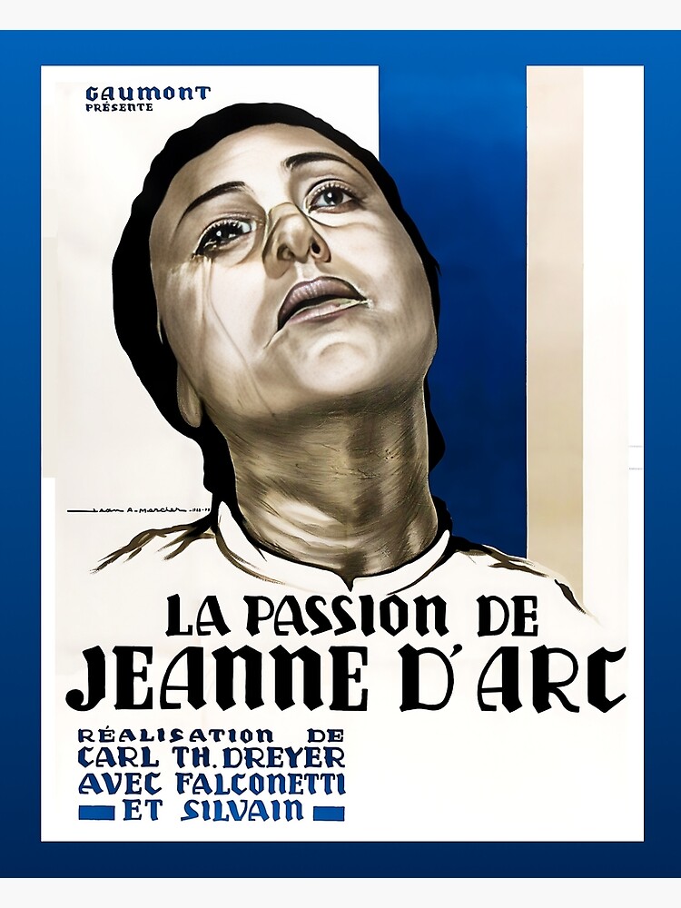 Affiche : La Passion de Jeanne d’Arc