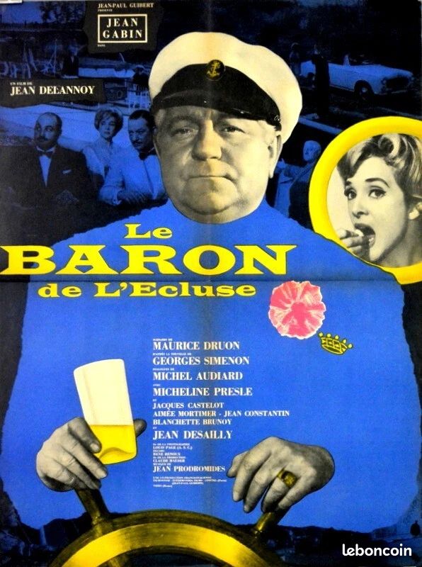Affiche : Le Baron de l'écluse