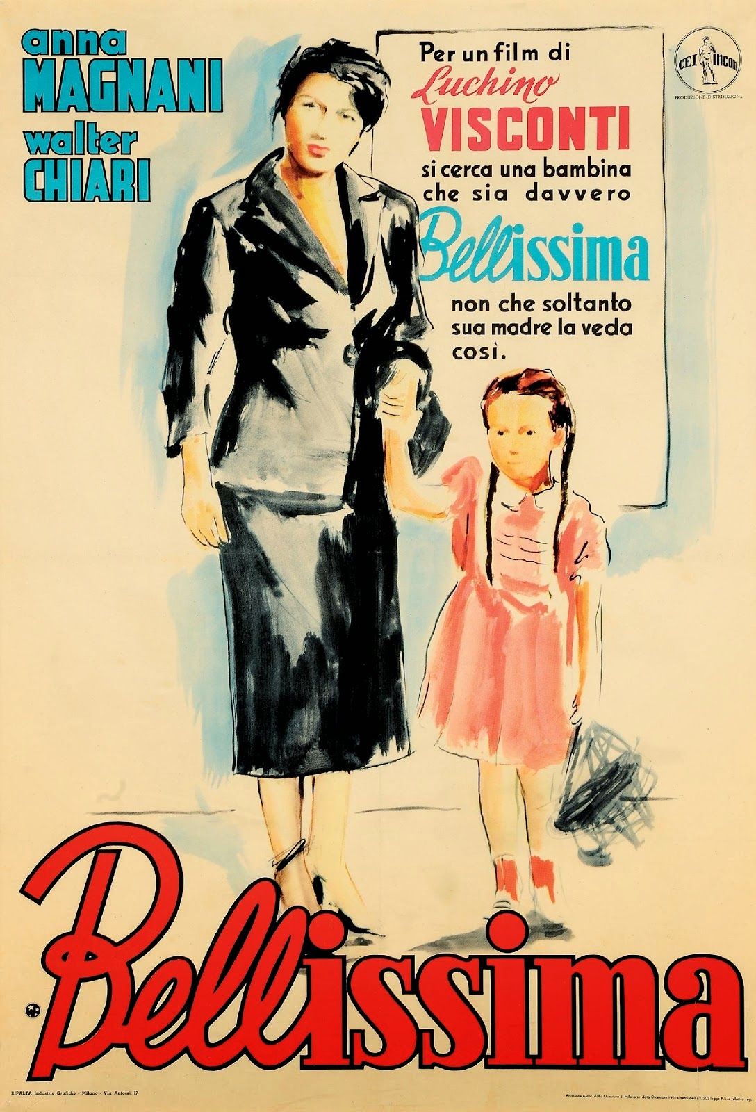 Affiche : Bellissima