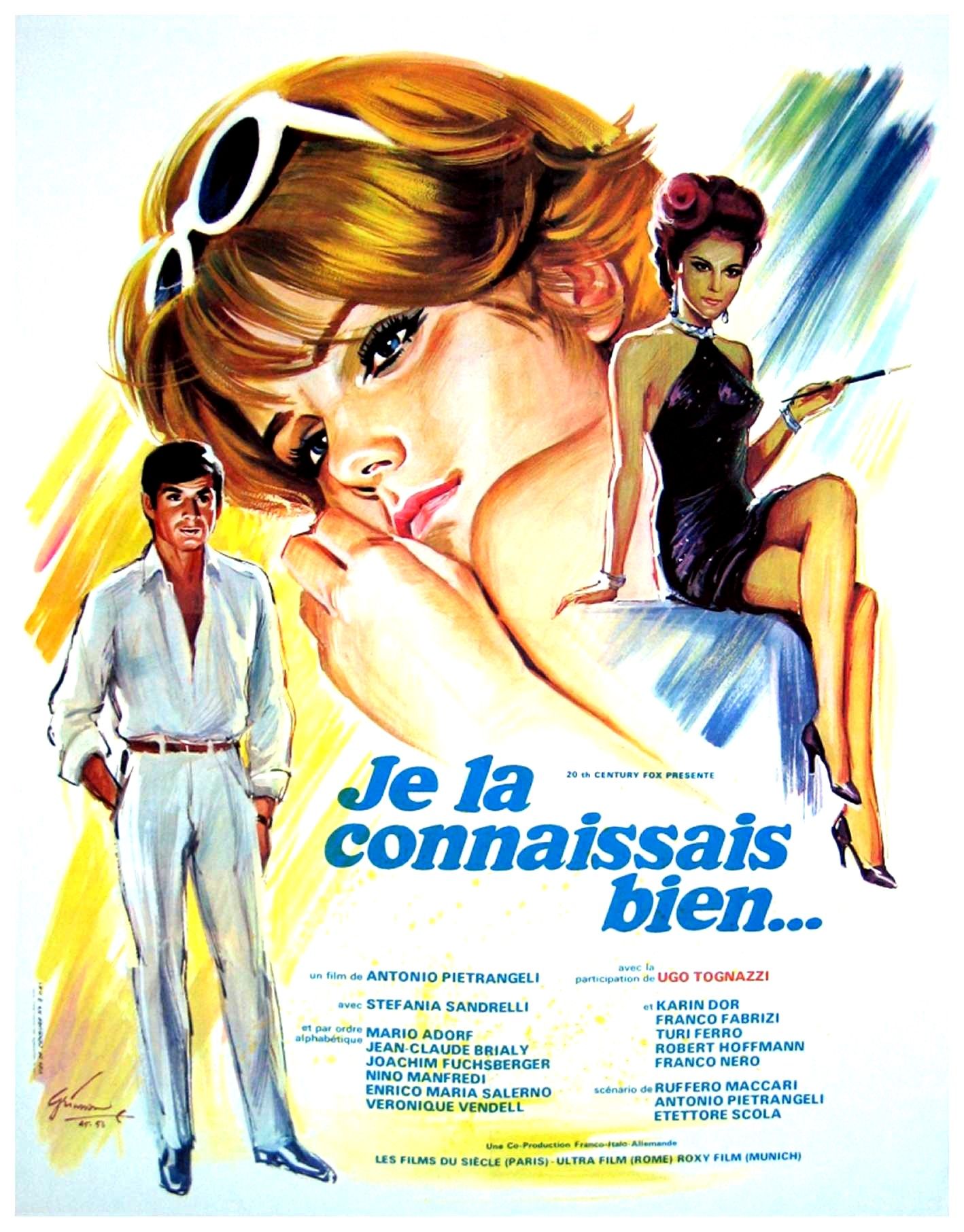 Affiche : Je la connaissais bien