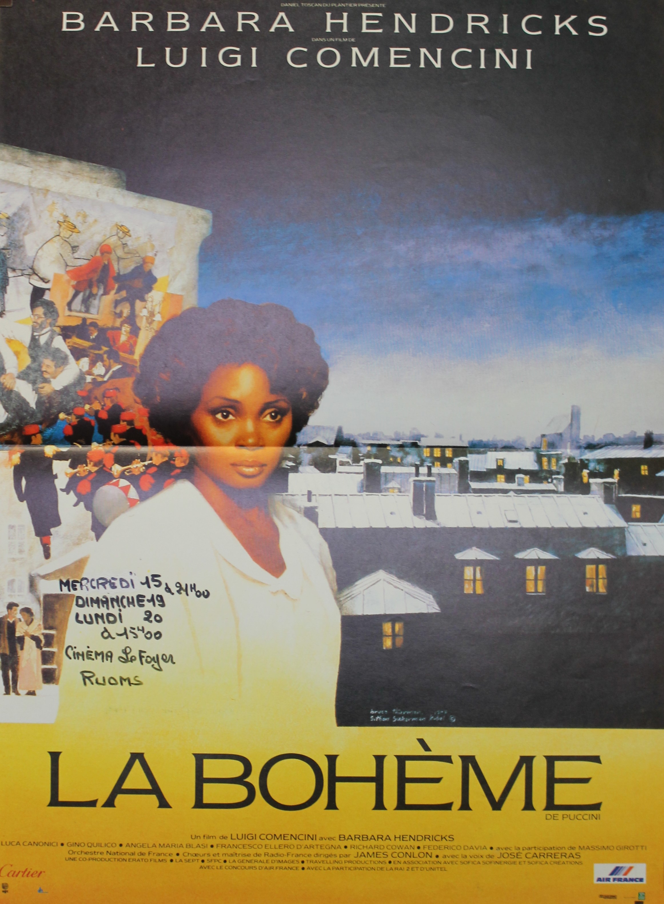 Affiche : La Bohème