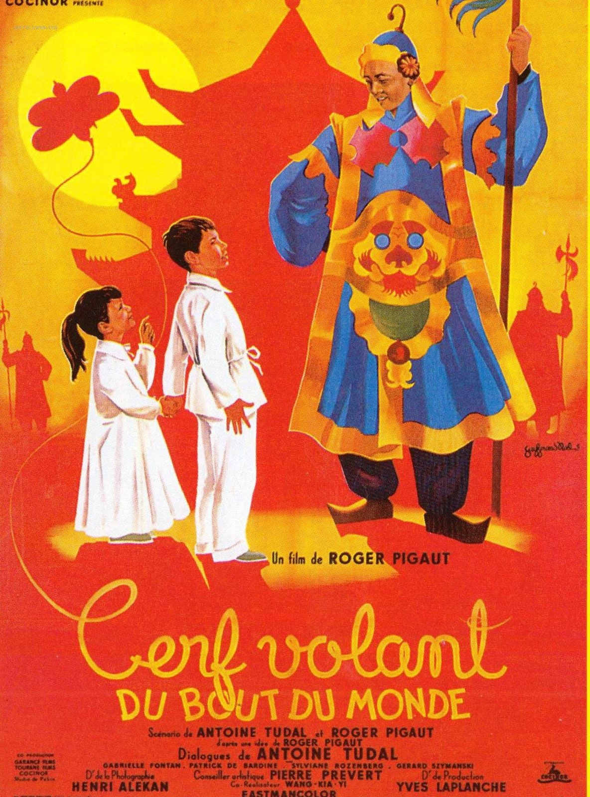 Affiche : Cerf volant du bout du monde