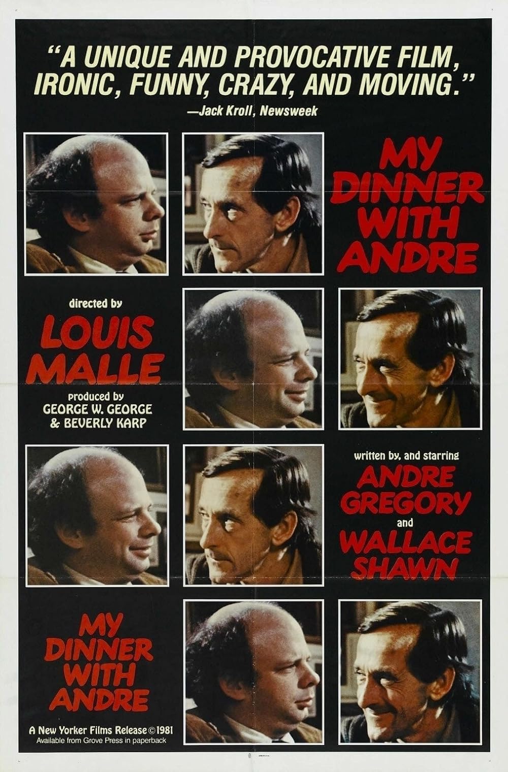 Affiche : My Dinner with Andre
