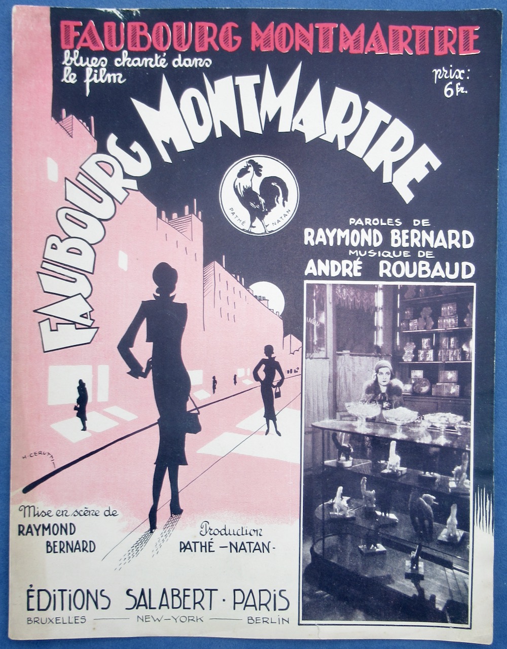 Affiche : Faubourg Montmartre