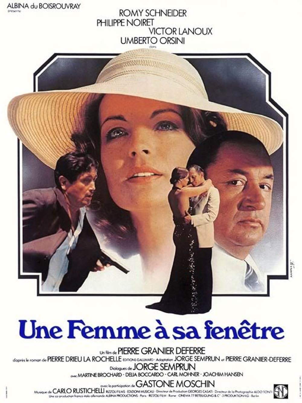 Affiche : Une Femme à sa fenêtre
