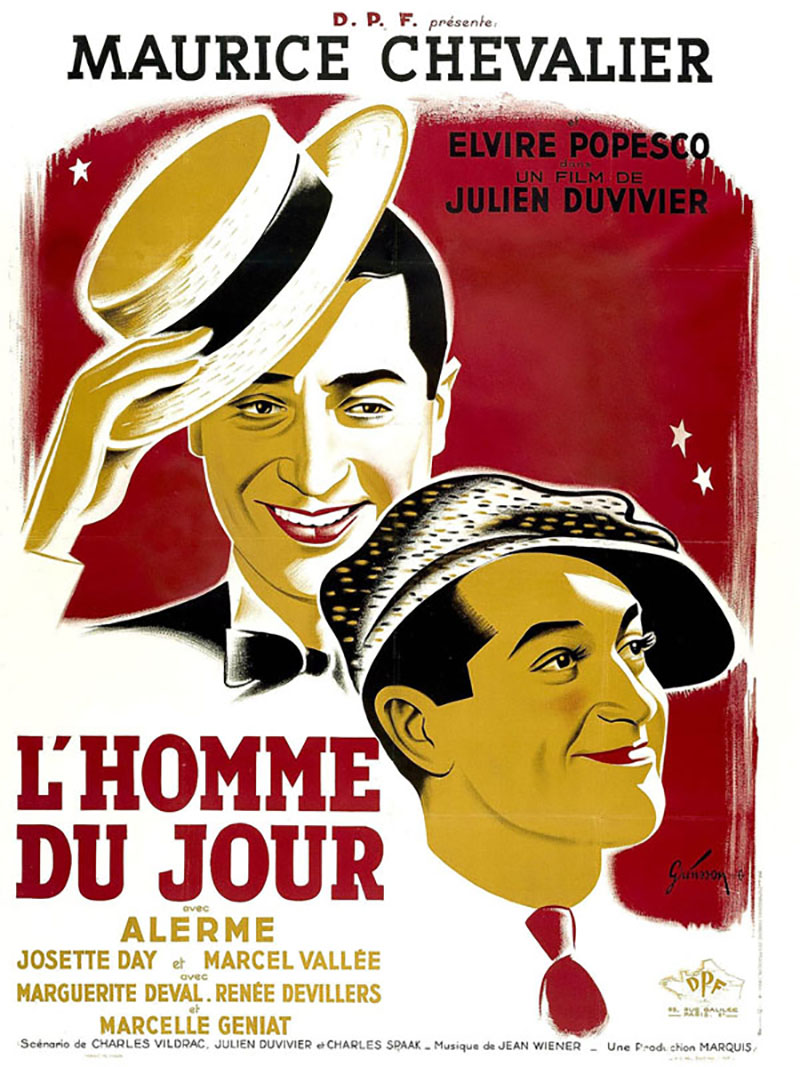Affiche : L’Homme du jour
