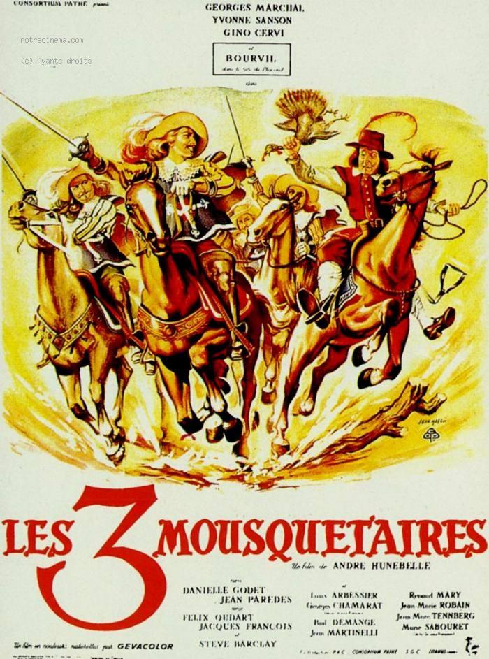 Affiche : Les Trois Mousquetaires