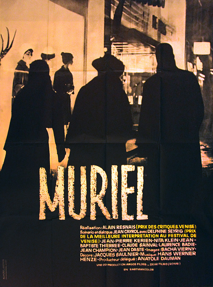 Affiche : Muriel ou le temps d’un retour