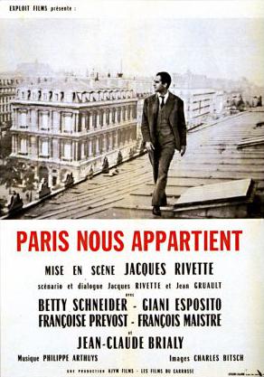 Affiche : Paris nous appartient