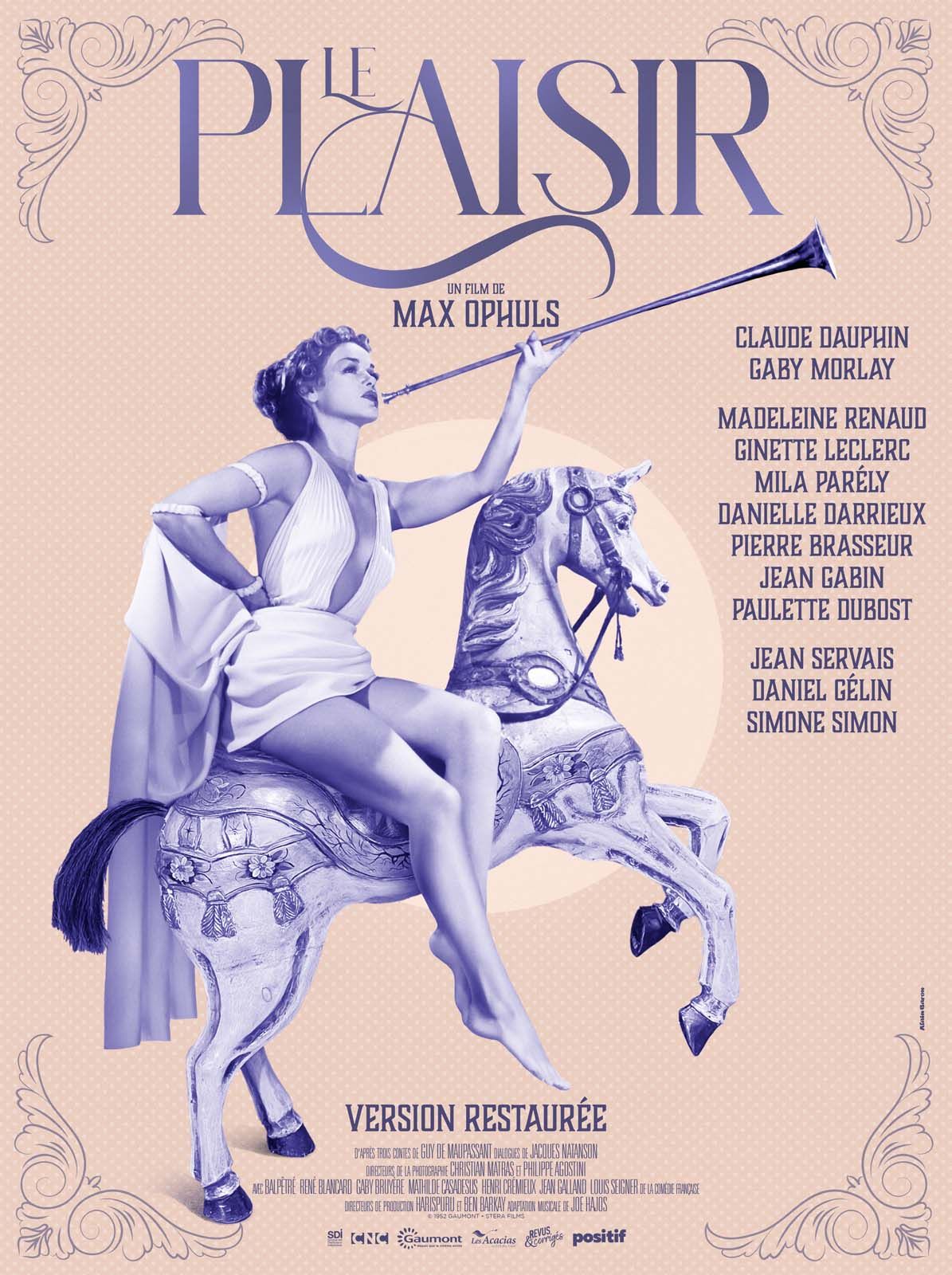 Affiche : Le Plaisir