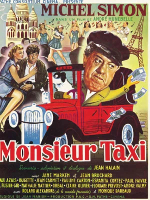 Affiche : Monsieur Taxi