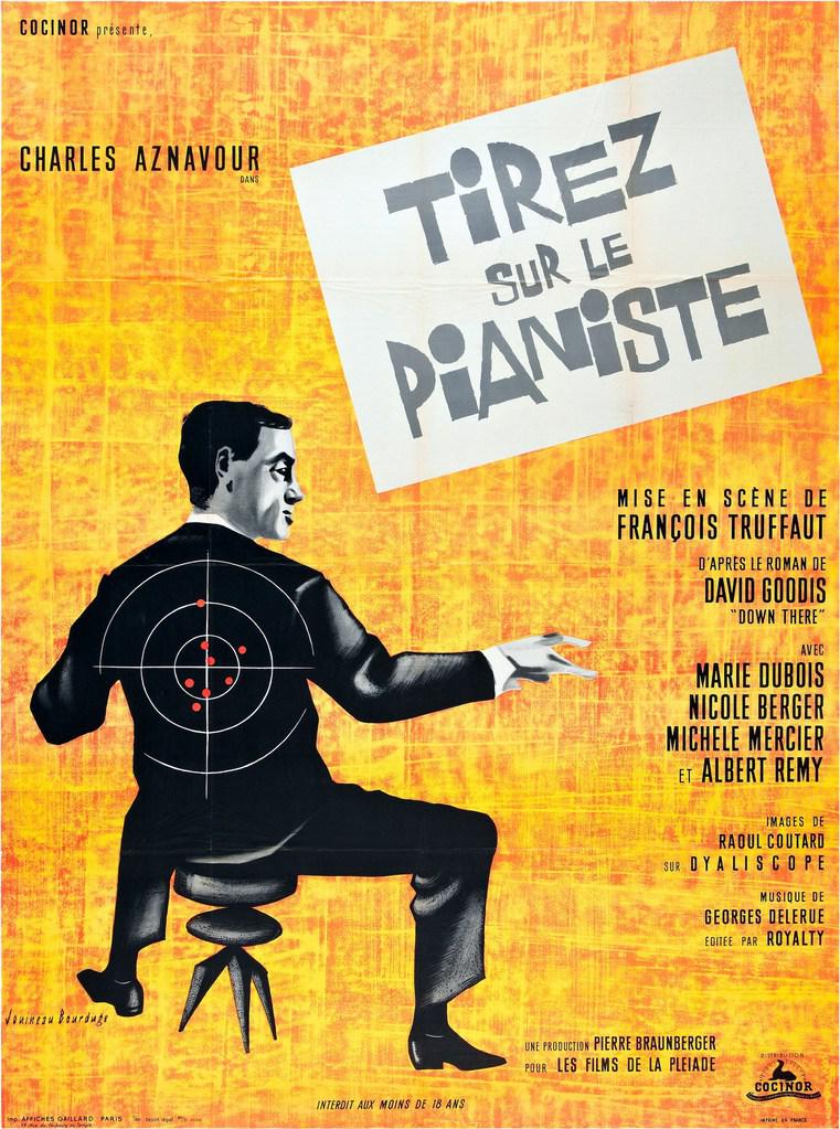 Affiche : Tirez sur le pianiste