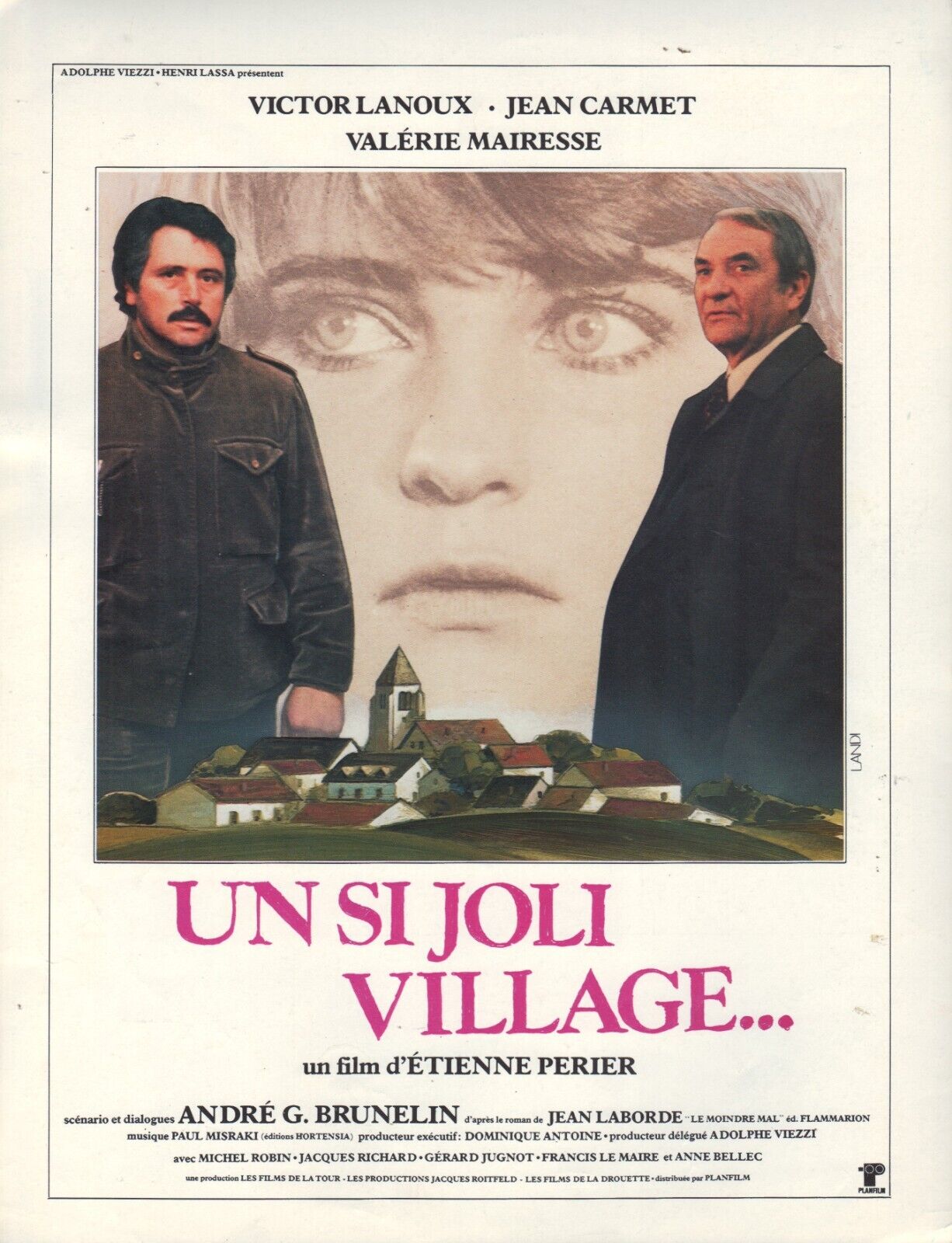 Affiche : Un si joli village...